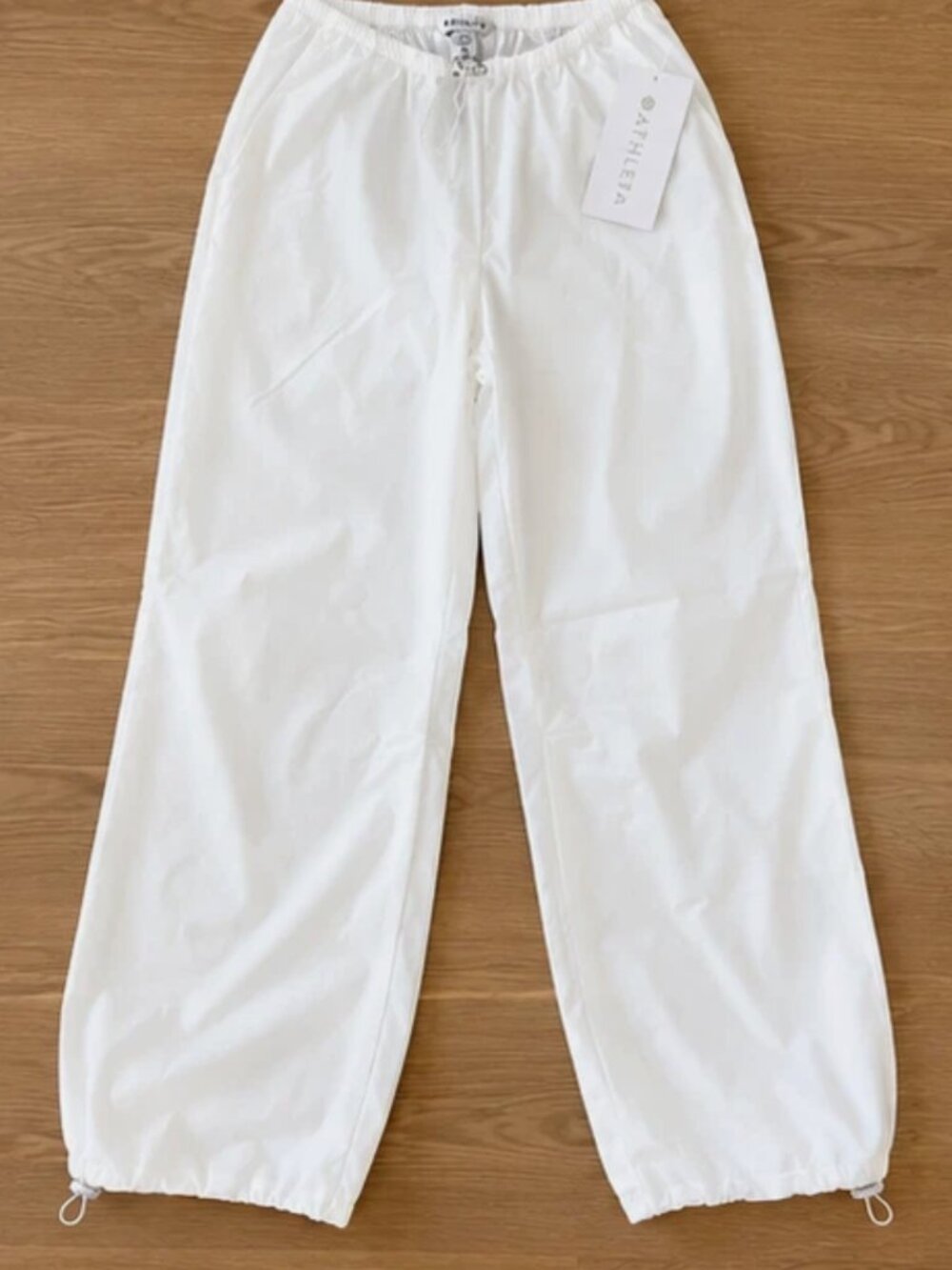 NWT Athleta Midday Low Rise Pant White W Sz XP/TP Athleisure